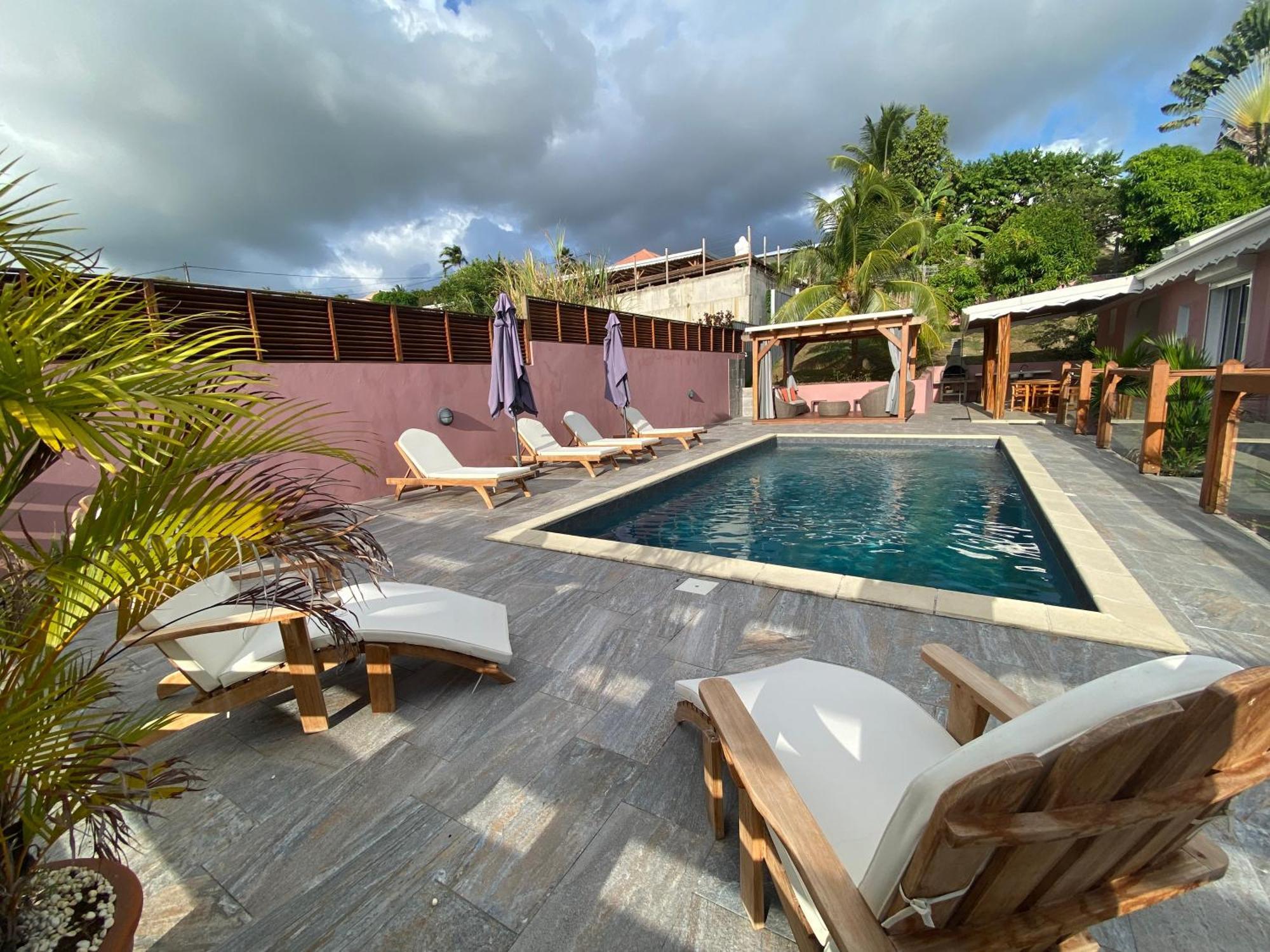 Villa Avec Piscine, Vue Sur Mer, Rocher Du Diamant Sainte-Luce Ngoại thất bức ảnh